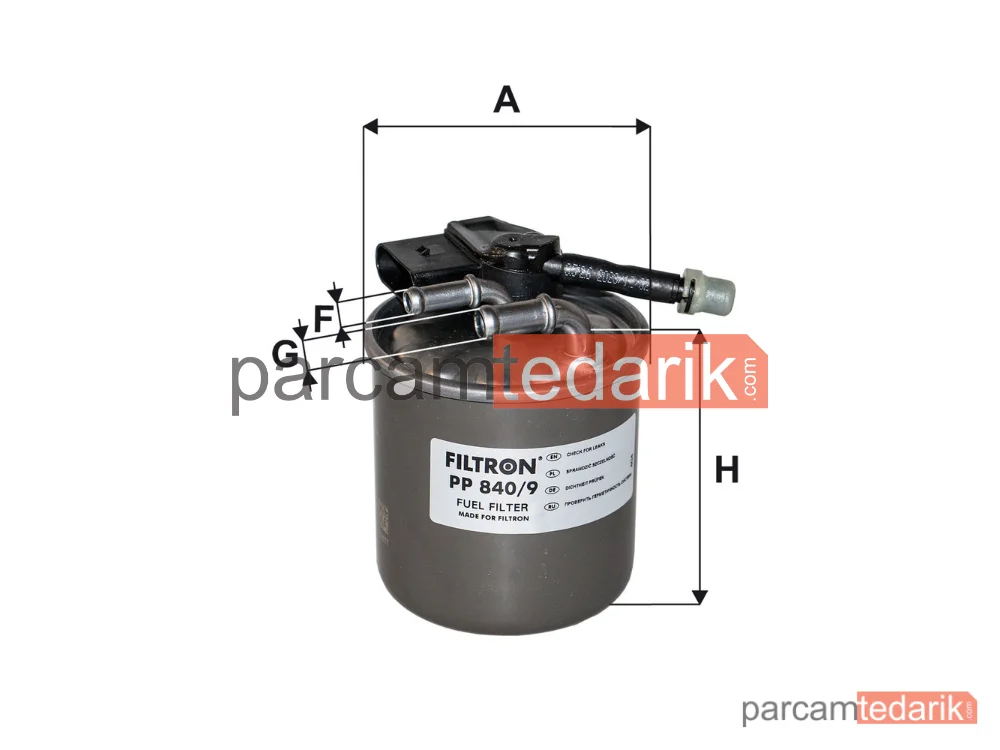 FILTRON PP840/9 | Yakıt Filtresi — Mercedes-Benz E-Serisi, Mercedes-Benz C-Serisi, Mercedes-Benz CLS