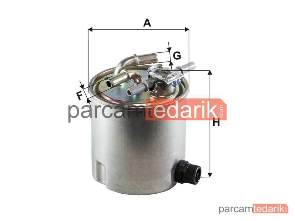 FILTRON PP857/3 | Yakıt Filtresi — Nissan Qashqai I, Renault Koleos I, Nissan X-Trail II