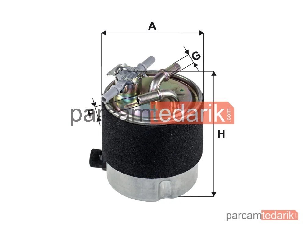 FILTRON PP857/5 | Yakıt Filtresi — Nissan Qashqai I, Nissan X-Trail II