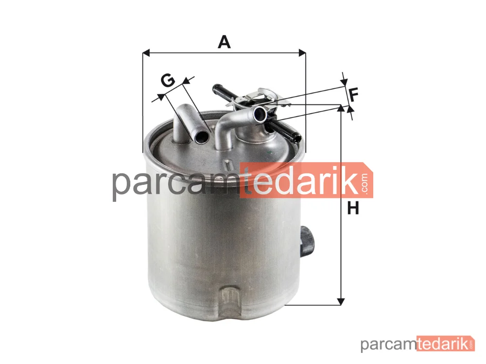 FILTRON PP857/6 | Yakıt Filtresi — Nissan Navara NP300, Nissan Pathfinder III, Nissan Navara NP300 Pick-up