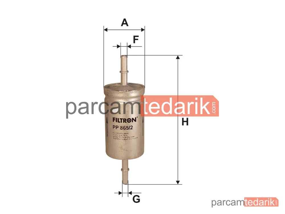 FILTRON PP865/2 | Yakıt Filtresi — Ford Focus I, Ford Mondeo V Sedan, Ford Focus I Sedan