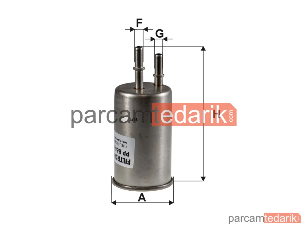 FILTRON PP866/6 | Yakıt Filtresi — Volvo V60 I, Volvo S60 II, Volvo S80 II
