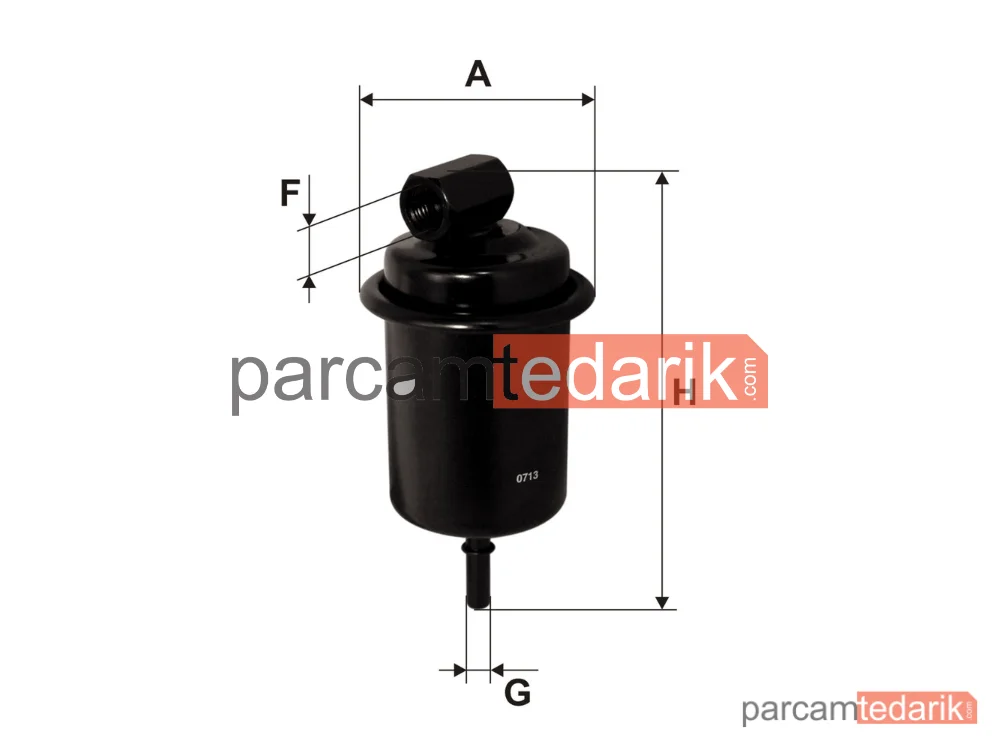 FILTRON PP876/3 | Yakıt Filtresi — Hyundai ATOS 1.1 03-08