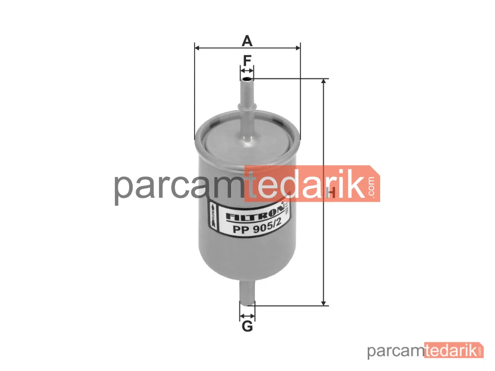 FILTRON PP905/2 | Yakıt Filtresi — Chevrolet Matiz, Chevrolet Epica, Chevrolet Lacetti