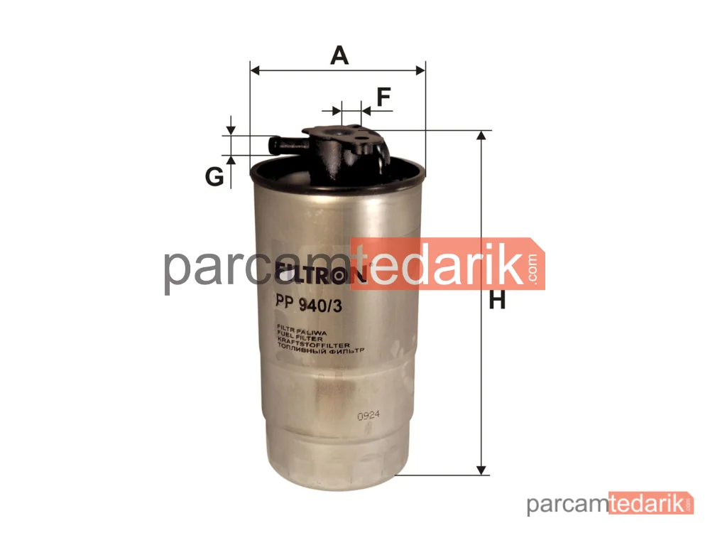 FILTRON PP940/3 | Yakıt Filtresi — BMW 5, BMW 5 Touring, BMW Touring