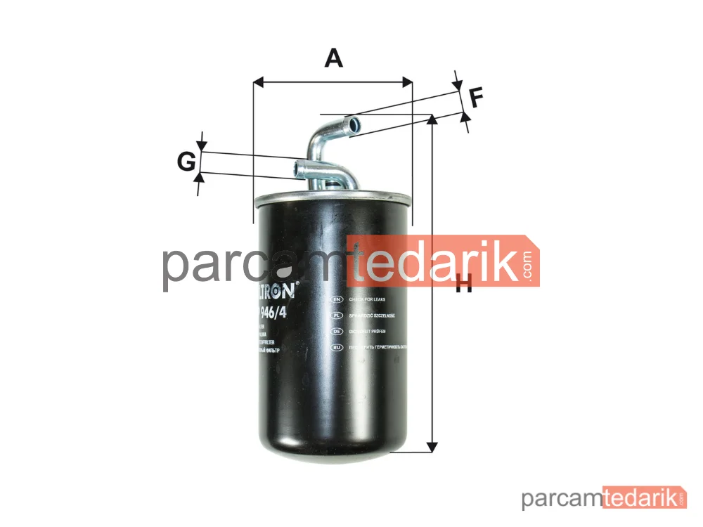 FILTRON PP946/4 | Yakıt Filtresi — Chrysler Sebring, Chrysler Sebring Cabrio, Dodge Avenger