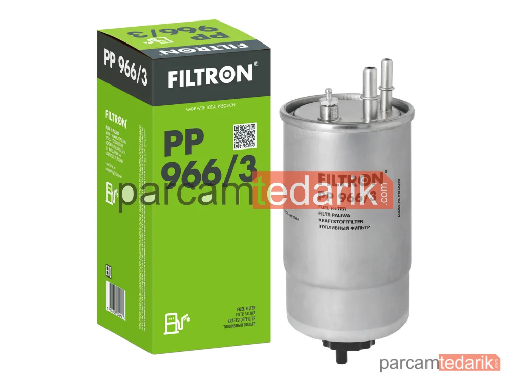 FILTRON PP966/3 | Yakıt Filtresi — Fiat Bravo II, Alfa Romeo 159 Sportwagon, Fiat Grande Punto