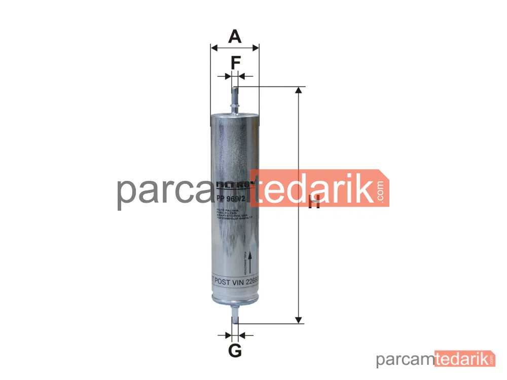 FILTRON PP969/2 | Yakıt Filtresi — Land Rover Freelander I