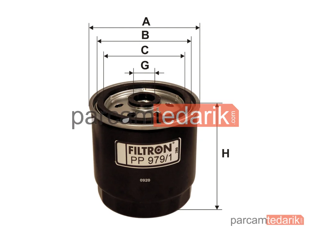 FILTRON PP979/1 | Yakıt Filtresi — Hyundai Accent II, Hyundai Accent II Sedan