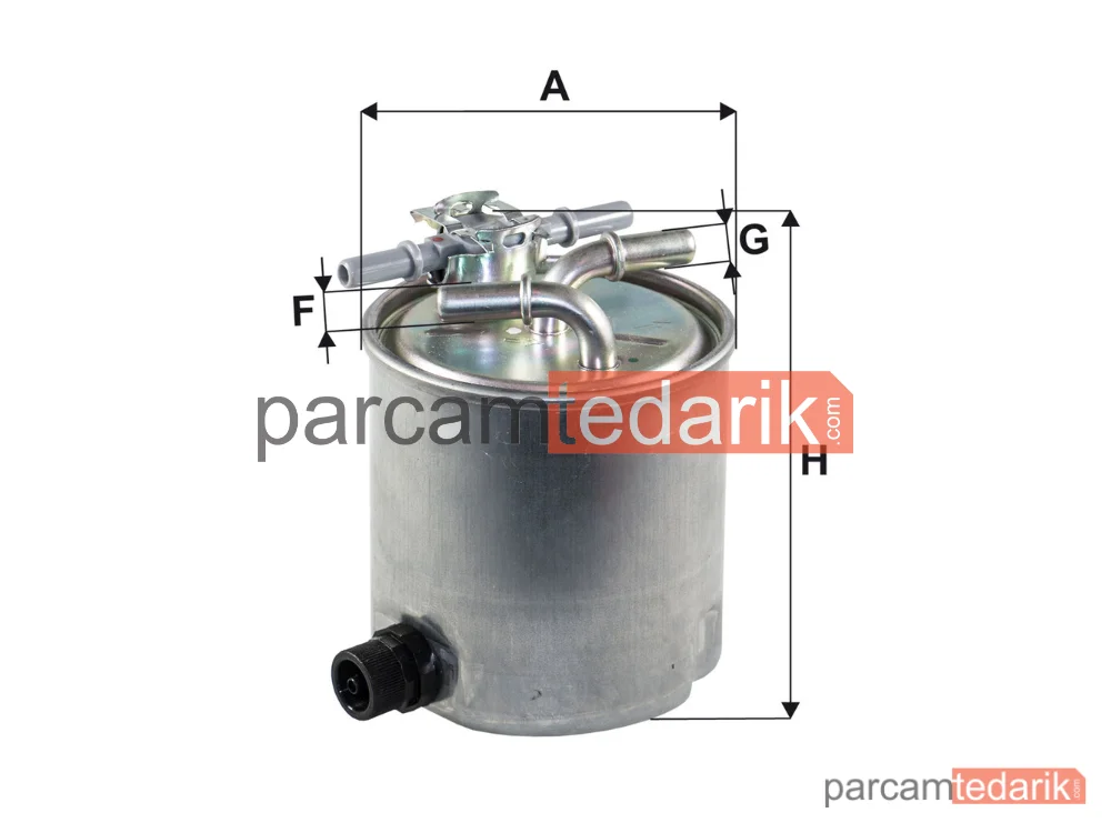 FILTRON PP980/6 | Yakıt Filtresi — Renault Megane II, Renault Megane II Sedan, Renault Megane II Station wagon