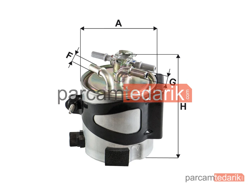 FILTRON PP980/7 | Yakıt Filtresi — Renault Megane II, Renault Megane II Sedan, Renault Megane II Station wagon