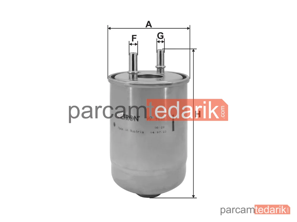 FILTRON PP988/9 | Yakıt Filtresi — Renault Megane III Coupe, Renault Megane III Hatchback, Renault Megane III Grandtour