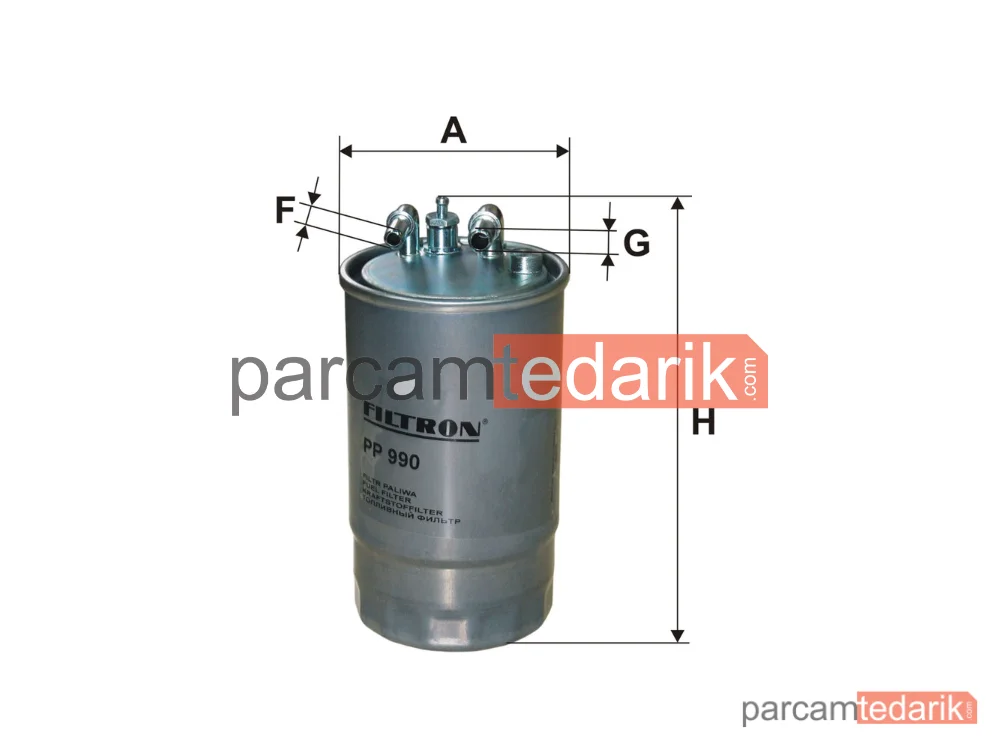 FILTRON PP990 | Yakıt Filtresi — Opel Corsa D