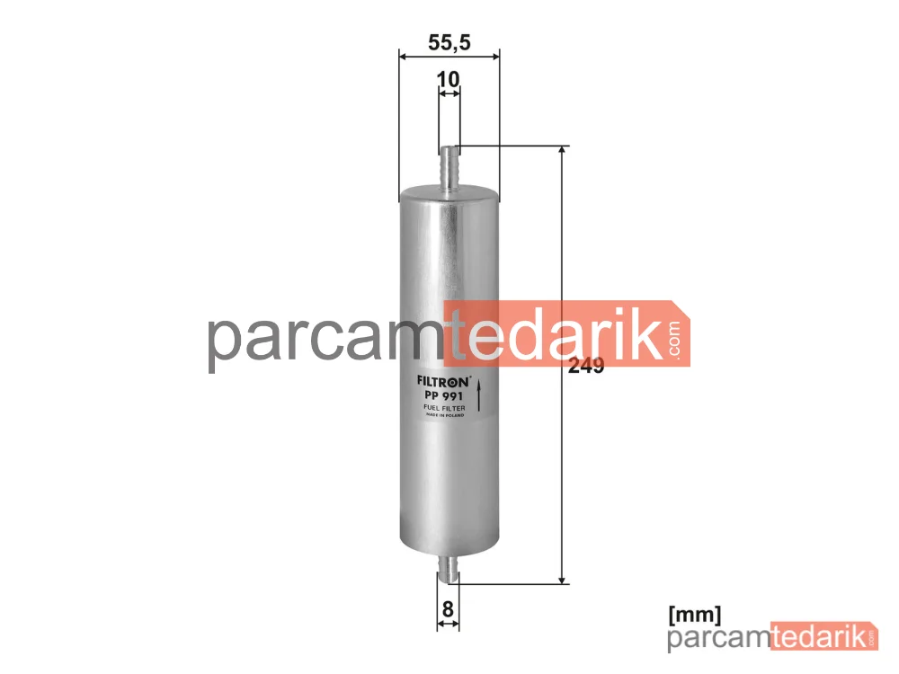 FILTRON PP991 | Yakıt Filtresi — Audi A4 B9, Audi A4 B9 Avant, Audi A5