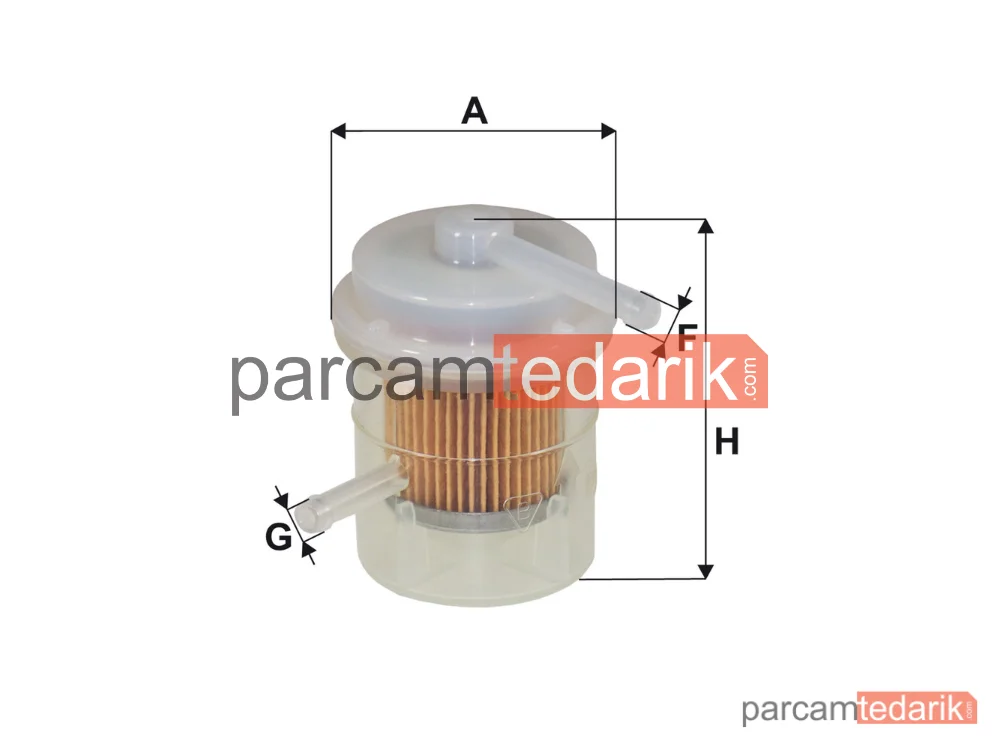 FILTRON PS860 | Yakıt Filtresi