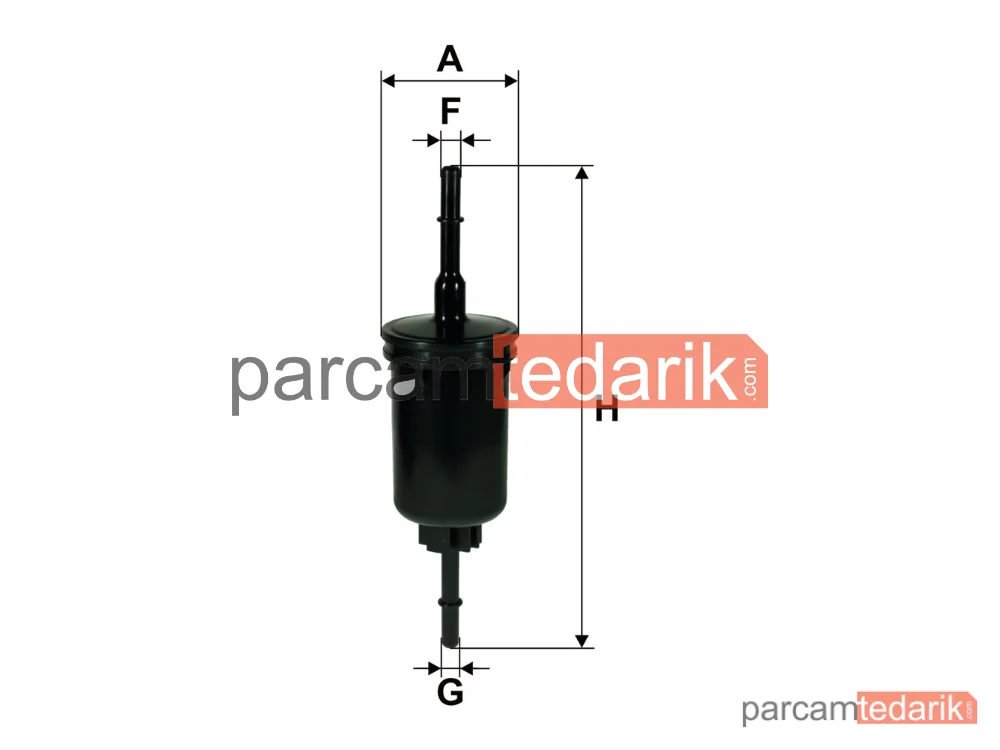 FILTRON PS865/4 | Yakıt Filtresi — Ford Fiesta V, Ford Fusion, Mazda 2