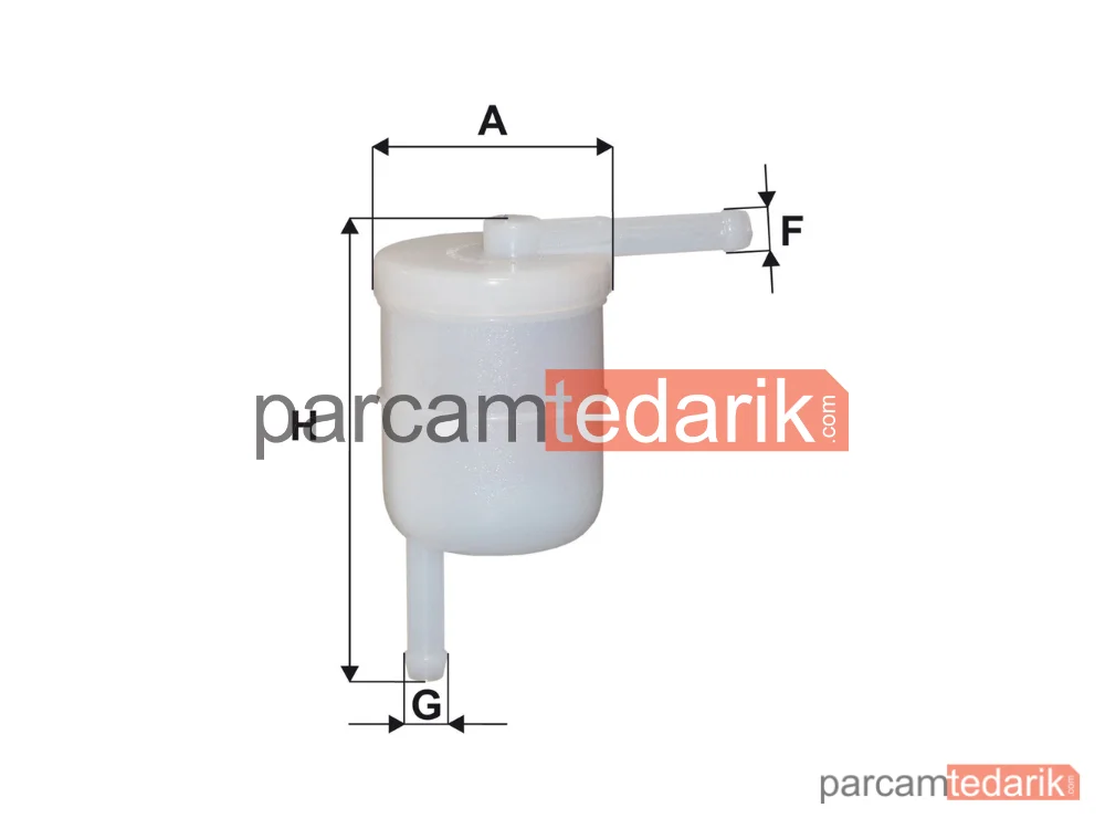 FILTRON PS901 | Yakıt Filtresi — Nissan Micra I, Nissan Patrol III/1 Hardtop, Hyundai PONY / Excel Sedan
