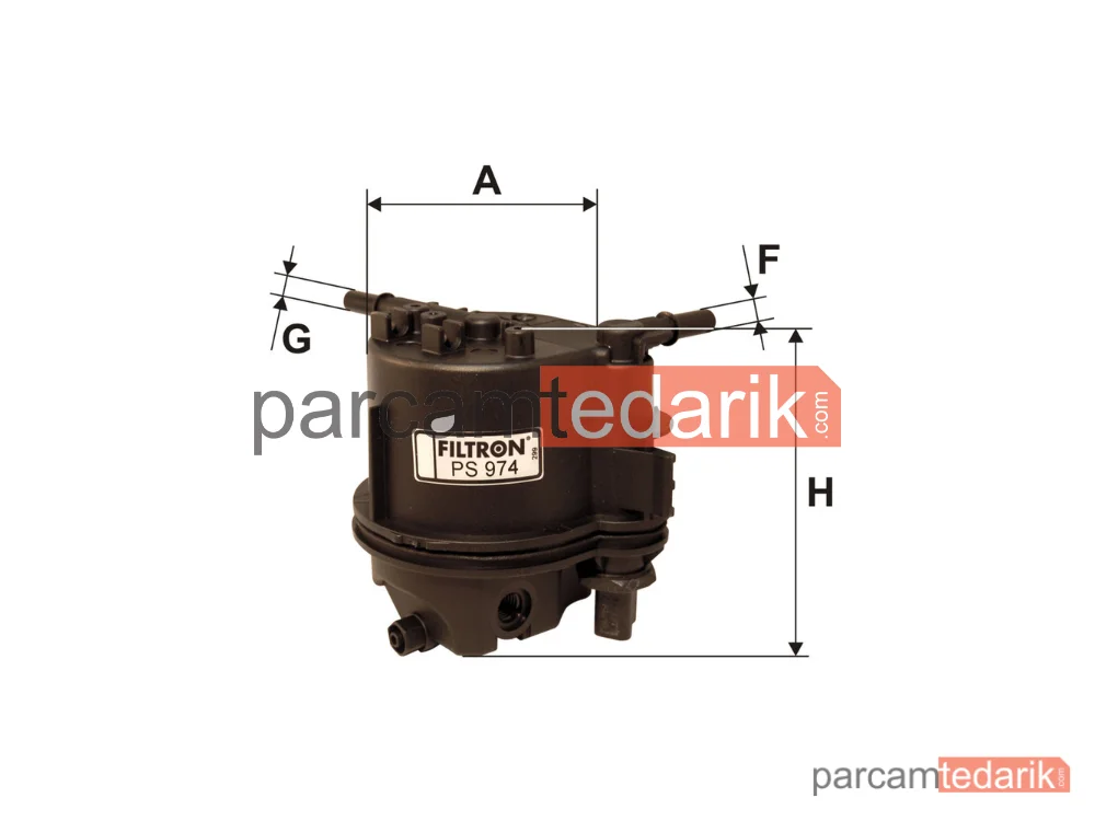 FILTRON PS974 | Yakıt Filtresi — Citroën C2, Citroën C1, Citroën Xsara