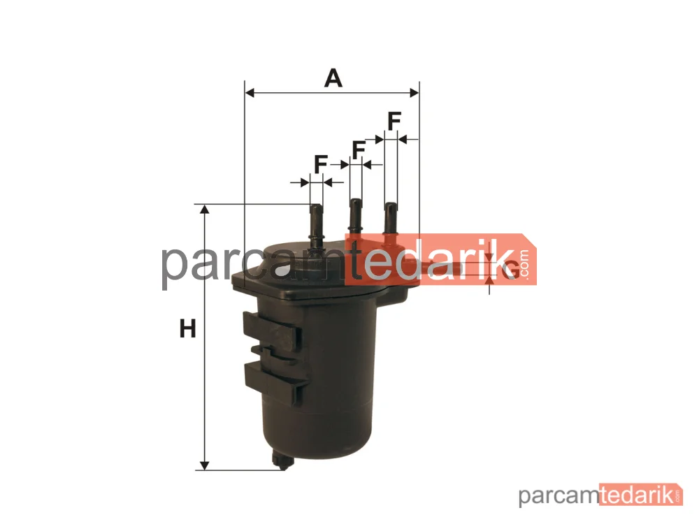 FILTRON PS980/2 | Yakıt Filtresi — Renault Kangoo Express, Renault Clio II, Nissan Micra III