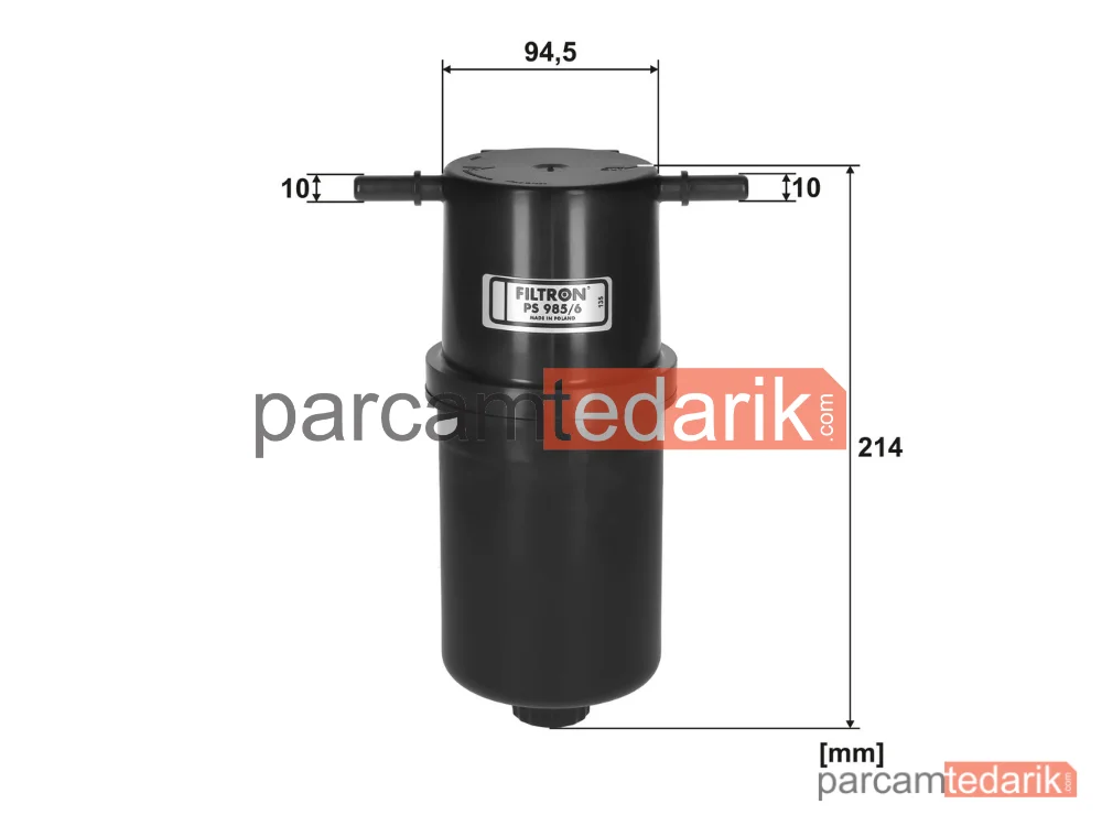 FILTRON PS985/6 | Yakıt Filtresi — VW Crafter 30-50 Panelvan/Van, VW Crafter 30-50 Platform şasi, VW Crafter 30-35 Minibüs/Otobüs