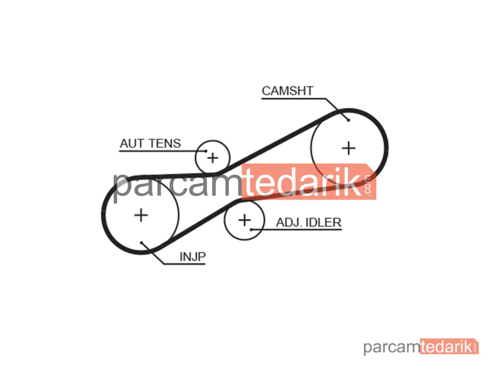 GATES K075323XS | Triger Seti — VW LT 28-46 II, VW LT 28-35 II, VW Transporter T4