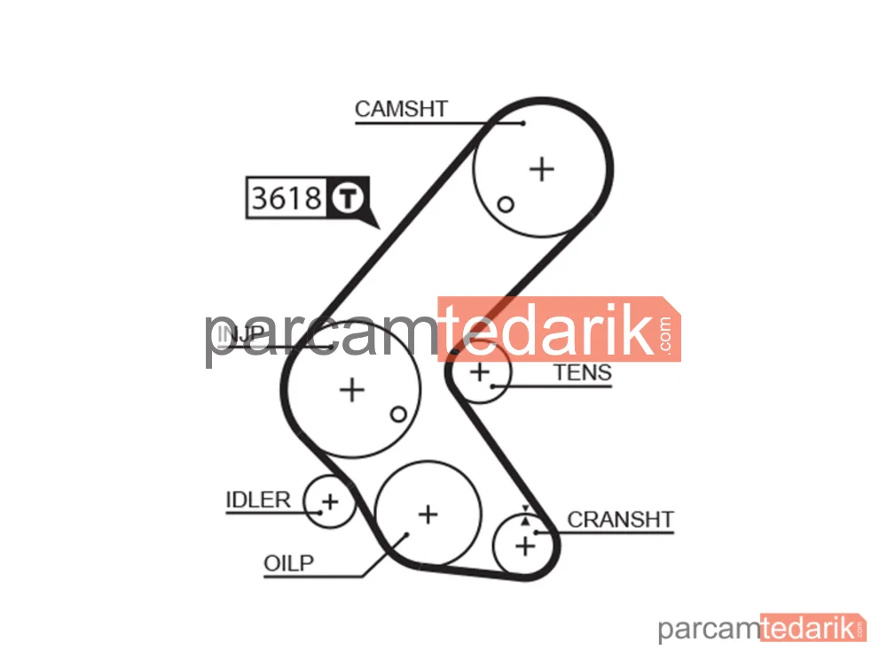 GATES K015563XS | Triger Seti — Opel Combo, Opel Corsa C, Opel Astra G