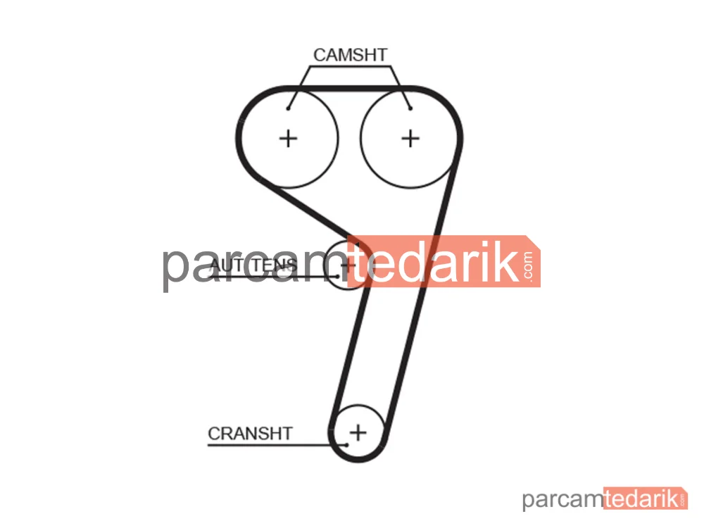 GATES K035669XS | Triger Seti — Ford Focus III, Ford C-Max II, Ford B-Max
