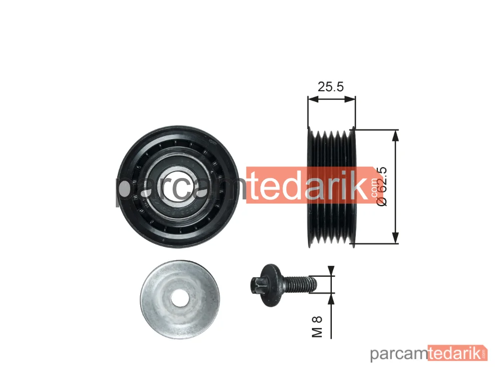 T36736 | Yönlendirme Makarası — Jeep Cherokee, Alfa Romeo Giulia, Alfa Romeo Stelvio