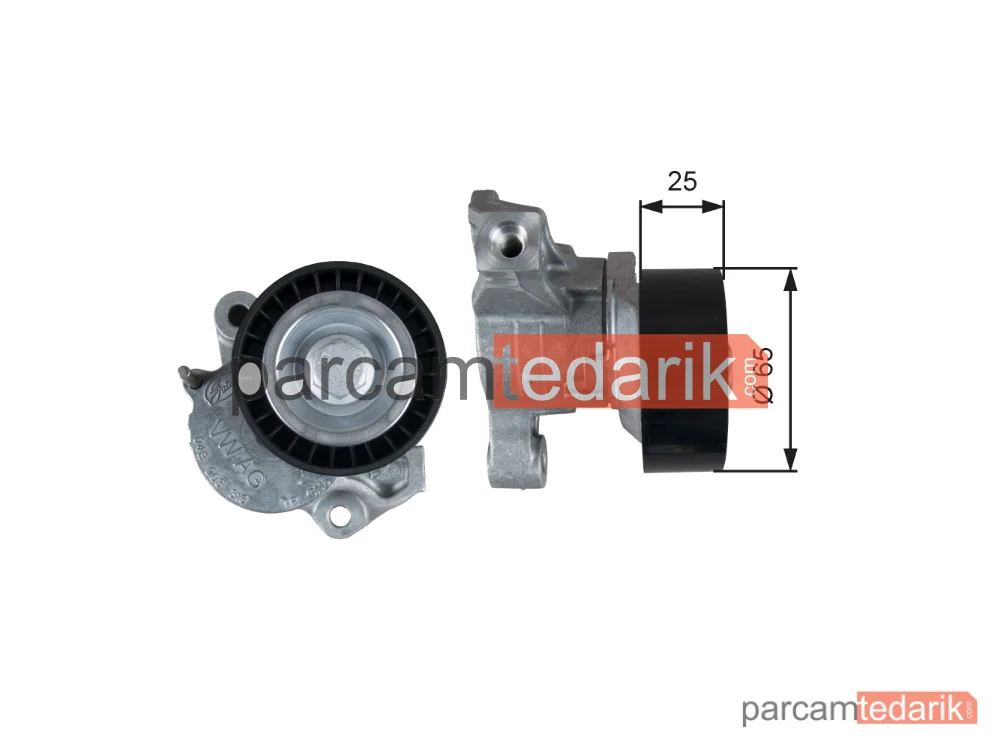 T39357 | Kayış Gergisi — Seat Ibiza IV, Seat Ibiza IV SC, Seat Ibiza IV ST
