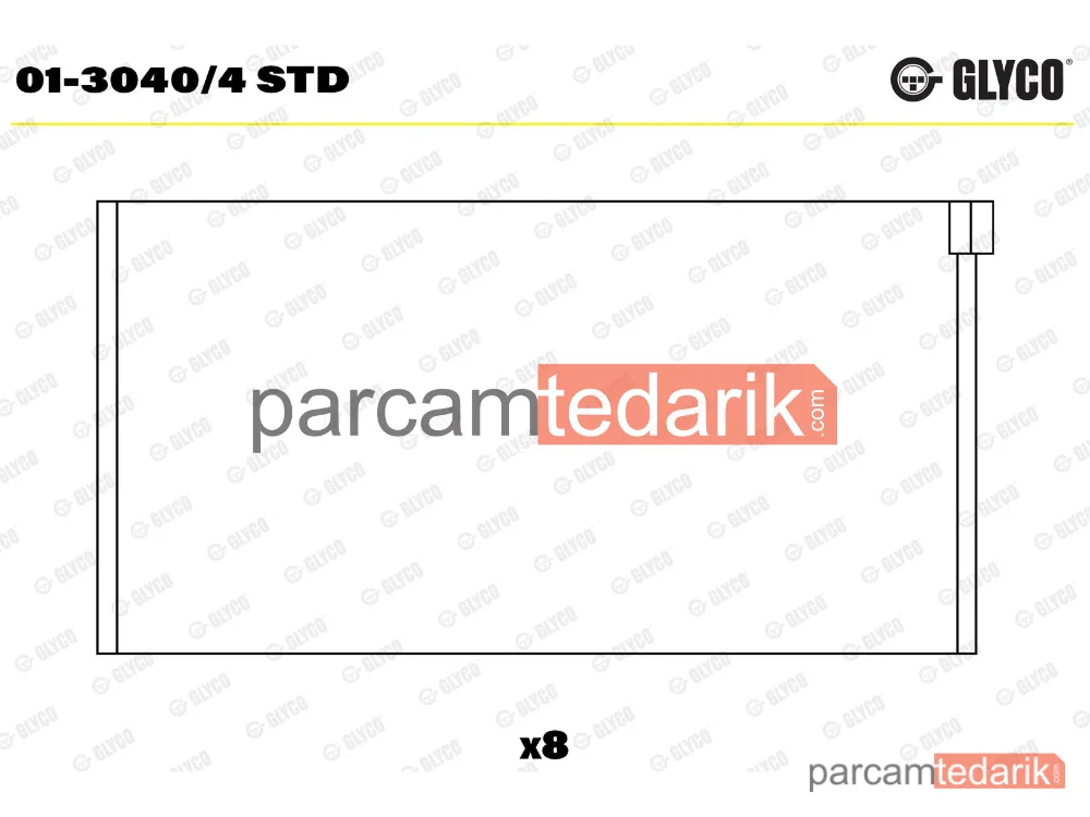 0130404STD | Biyel — Mercedes-Benz 123 Sedan, Mercedes-Benz T2/L Panelvan/Van, Mercedes-Benz T2/L Platform şasi