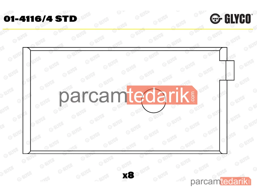 014116/4STD | Biyel — Fiat Panda, Lancia Y10, Fiat Panda Kasa/eğik Arka