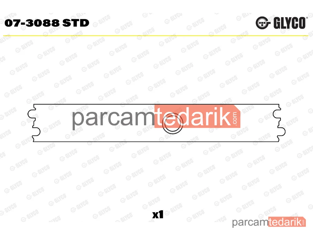 073088STD | Devirme/Çekme Kolu — VW Golf II, Audi 80 B3 Sedan, VW Golf III