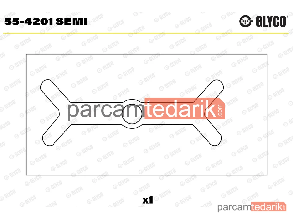 Biyel — Citroën BX, Peugeot 306 Hatchback, Peugeot 306 Kasa/eğik Arka - 554201SEMI