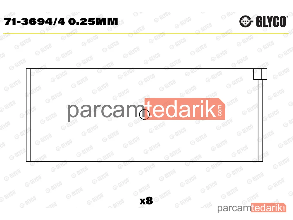 713694/4025MM | Biyel — VW Golf II, Audi 80 B3 Sedan, VW Jetta II