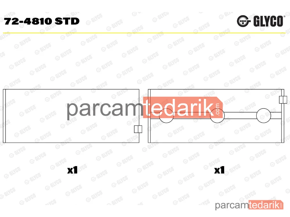 724810STD | Krank Mili — Mercedes-Benz E-Serisi, Mercedes-Benz M-Serisi, Mercedes-Benz E-Serisi T-Model