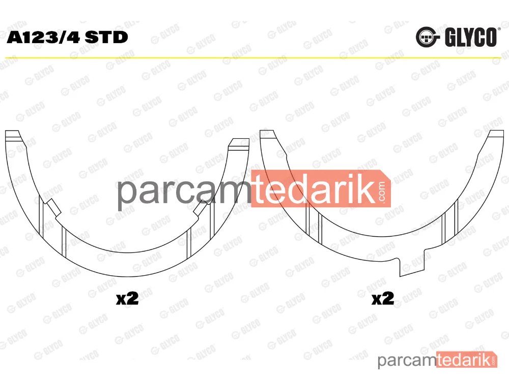 Krank Mili — VW Golf II, Seat Ibiza II, VW Jetta II - A123/4STD