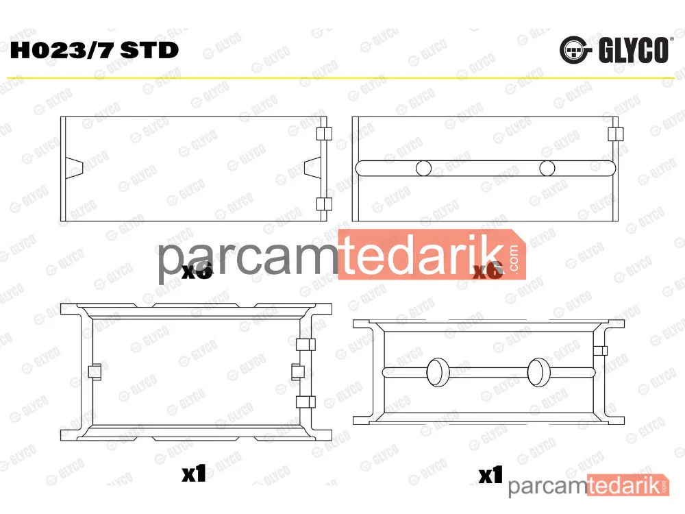 Krank Mili — BMW 3, BMW 5, BMW 5 Touring - H0237STD