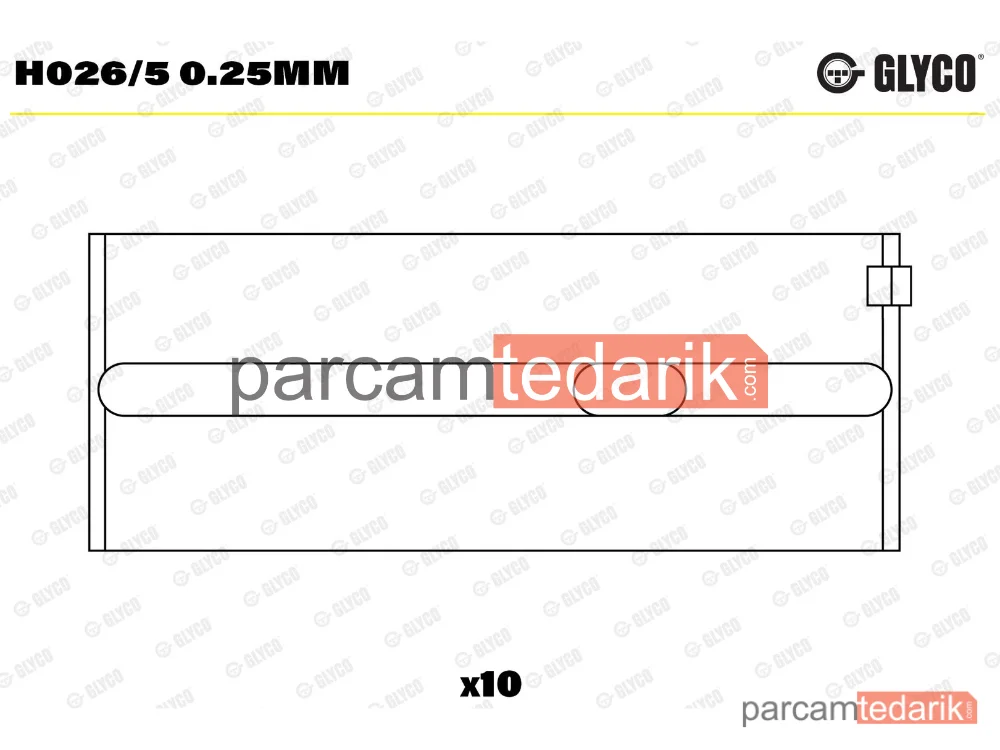 H026/5025 | Krank Mili — VW Polo Coupe, VW Polo II, VW Golf II