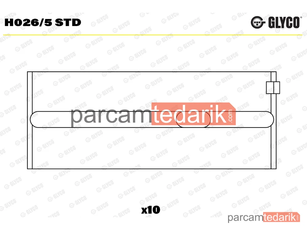 H026/5STD | Krank Mili — VW Polo Coupe, VW Polo II, VW Golf II
