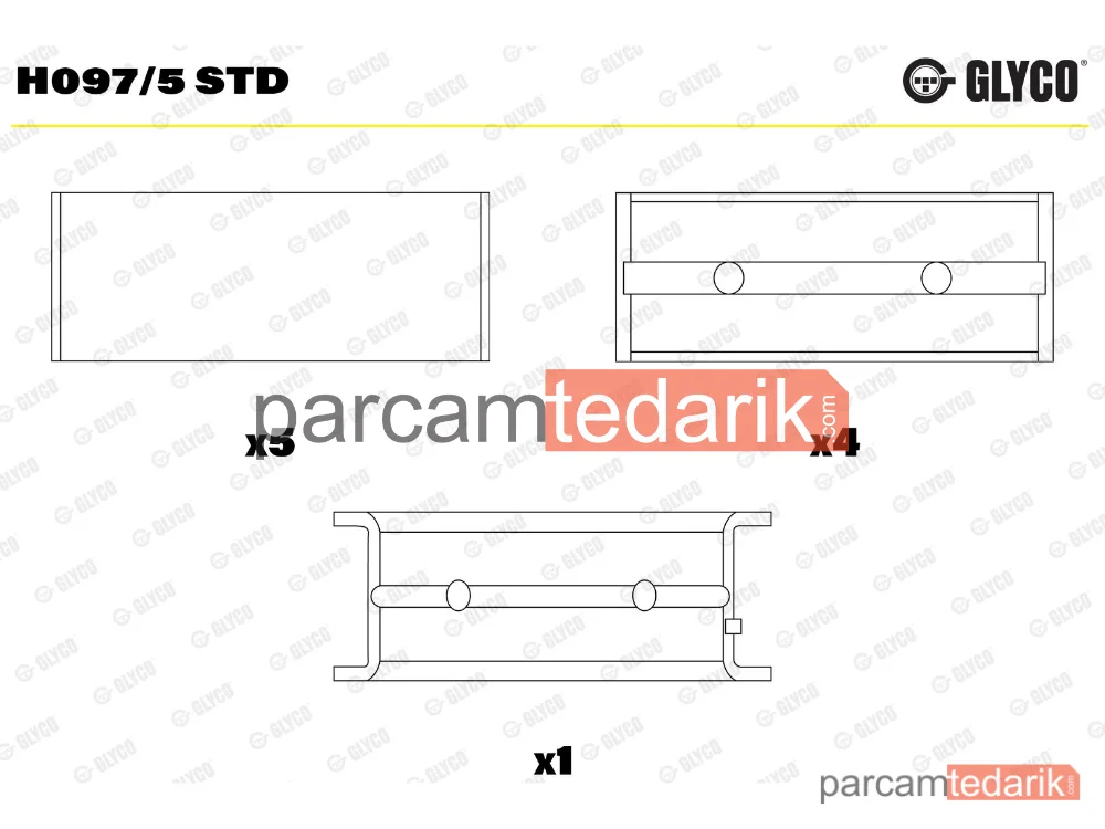 Krank Mili — Renault Clio III, Renault Twingo II, Renault Modus / GRAND Modus - H097/5STD