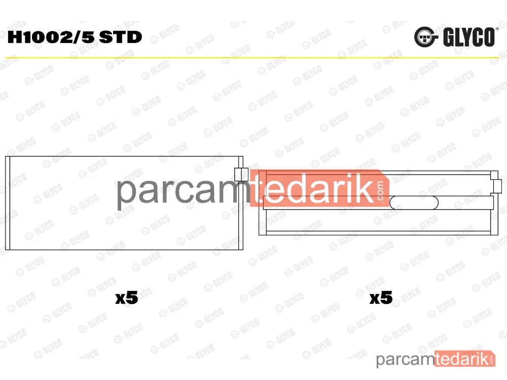 H10025STD | Krank Mili — Mercedes-Benz C-Serisi T-Model, Mercedes-Benz C-Serisi Coupe, Mercedes-Benz E-Serisi