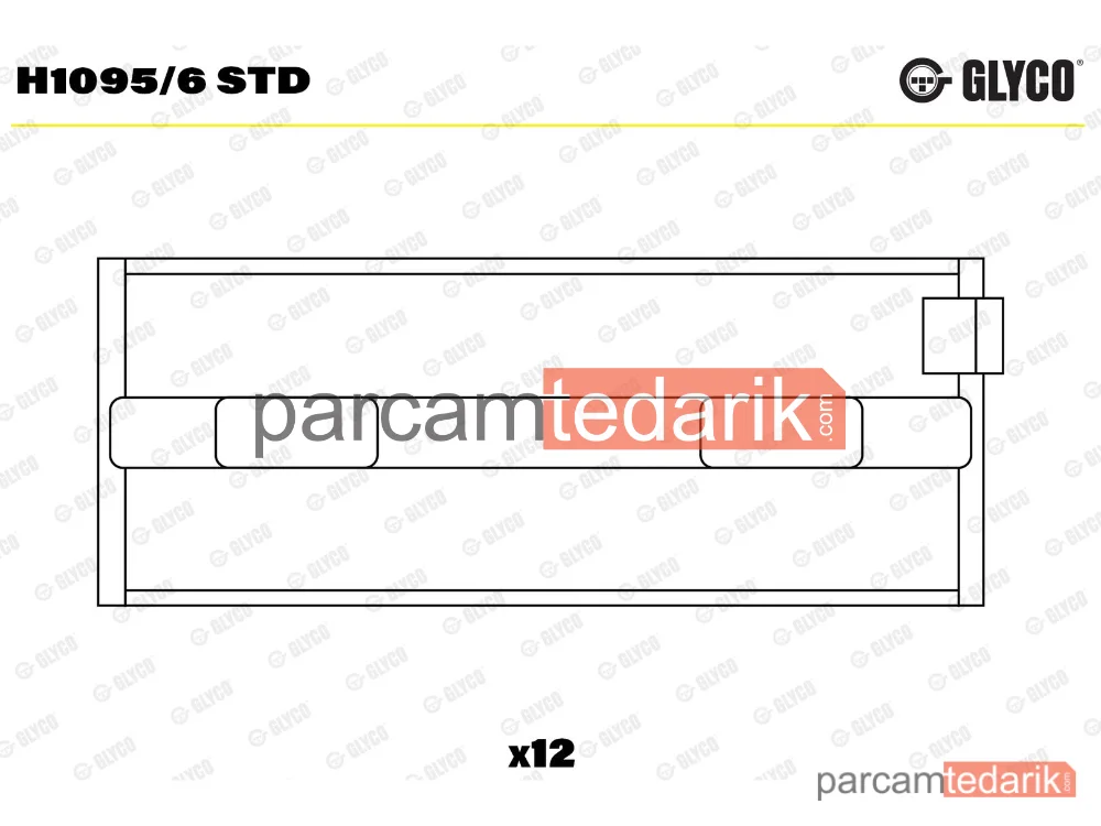 H1095/6STD | Krank Mili — Lancia Kappa, Lancia LYBRA, Lancia Kappa SW