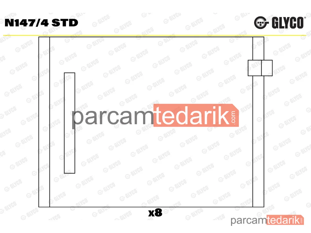 N147/4STD | Eksantrik Mili — Seat Ibiza III, Skoda Fabia I, Skoda Fabia I Combi