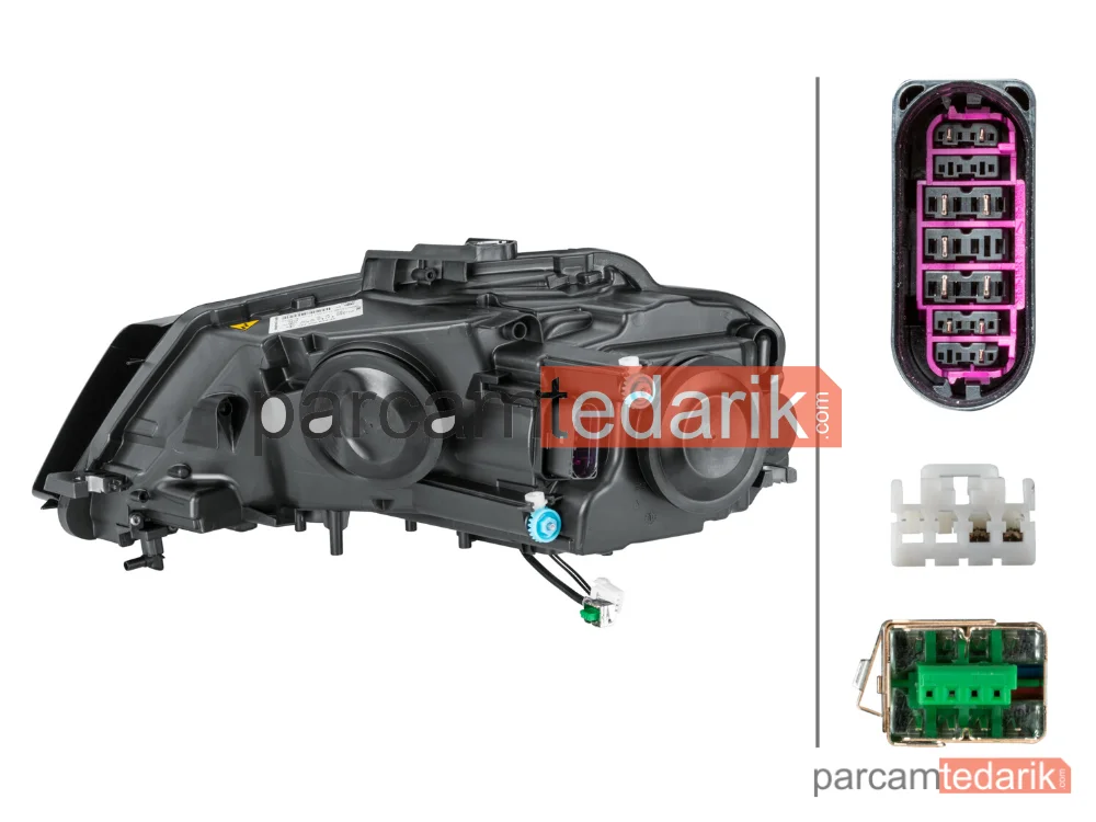 HELLA 1EL009648401 | Far (Sağ) — Audi A3, Audi A3 Cabrio