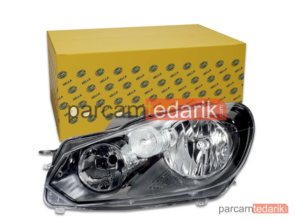 HELLA 1EG009901211 | Far (Sol) — VW Golf VI, VW Golf VI Cabrio, VW Golf VI Variant