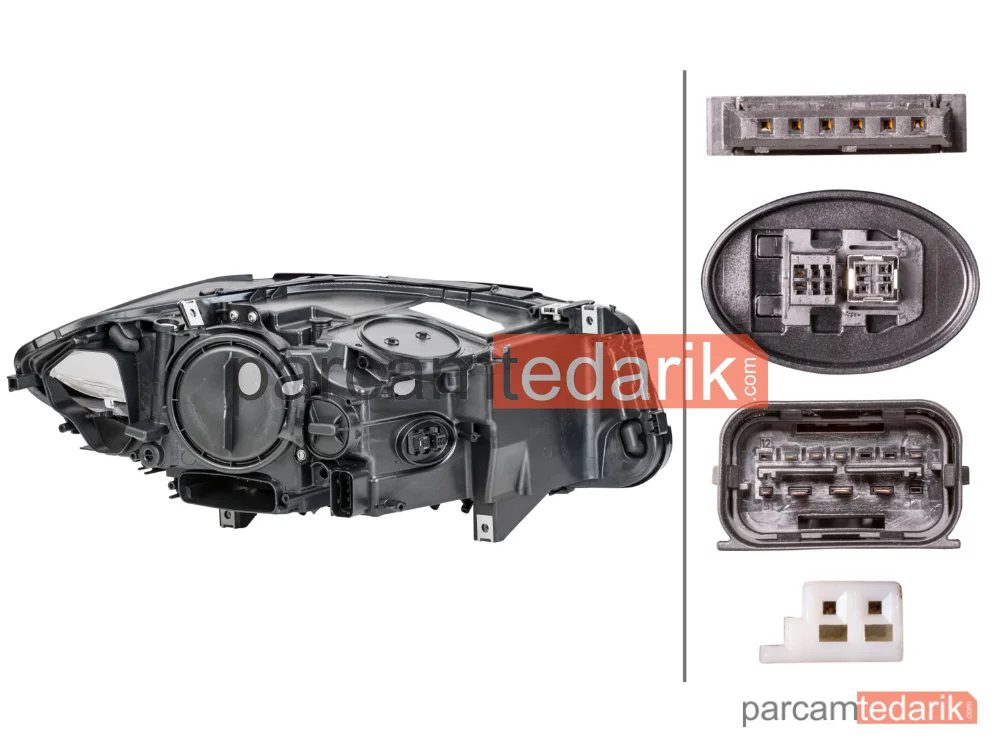 HELLA 1EL010131511 | Far (Sol) — BMW 5, BMW 5 Touring