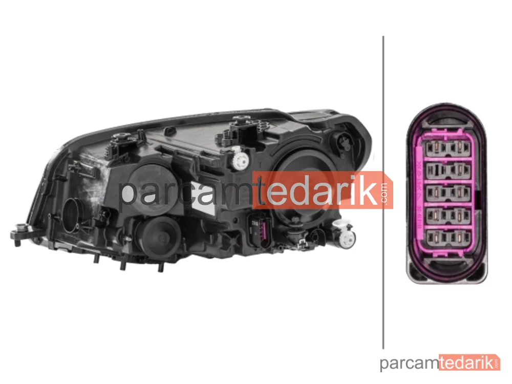 HELLA 1EA012286061 | Far (Sağ) — VW Caddy IV, VW Caddy IV MPV, VW Caddy Alltrack IV