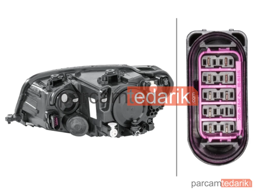 HELLA 1ED012286021 | Far (Sağ) — VW Caddy IV, VW Caddy IV MPV, VW Caddy Alltrack IV