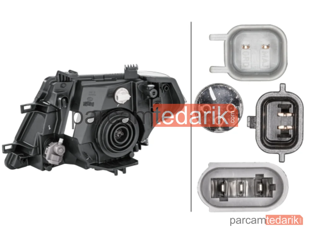 HELLA 1EE238055021 | Far (Sağ) — Nissan Pathfinder III, Nissan Navara NP300