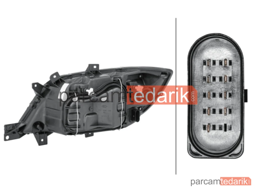 HELLA 1EH246047021 | Far (Sağ) — Mercedes-Benz Sprinter 4-t, Mercedes-Benz Sprinter 3-t